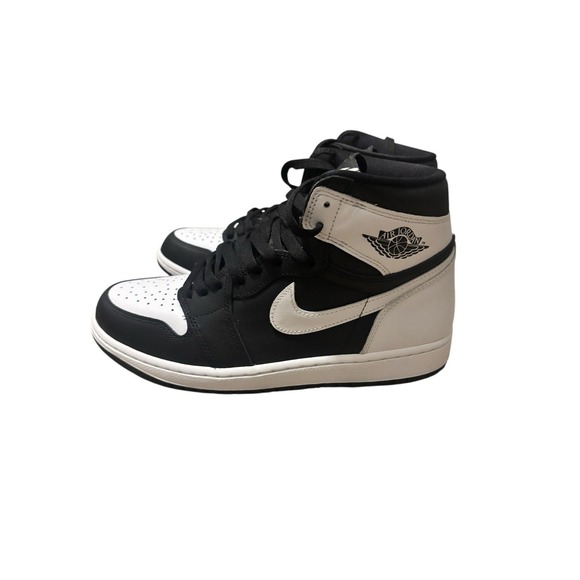 *New* Men's Jordan 1 Retro High OG Black/White-White - Size 10 - Picture 3 of 9